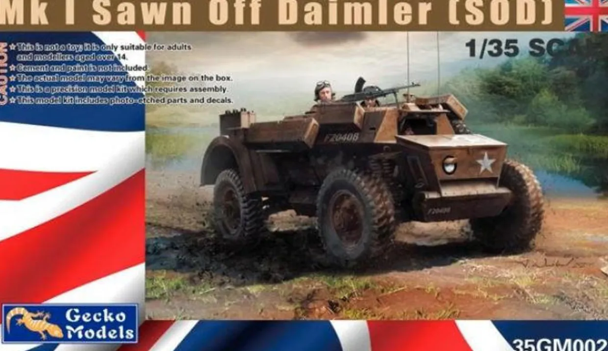 Gecko Models 1/35 Mk.I Sawn Off Daimler