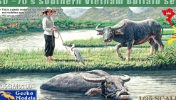 Gecko Models 1/35 Southern Vietnam Buffalo Set 1960s-1970s