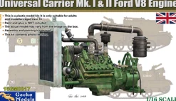 Gecko Models 1/16 Universal Carrier Mk.I/Mk.II Ford V8 Engine