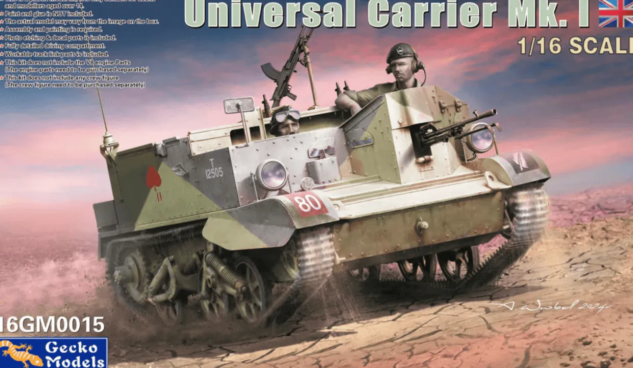 Gecko Models 1/16 Universal Carrier Mk.I