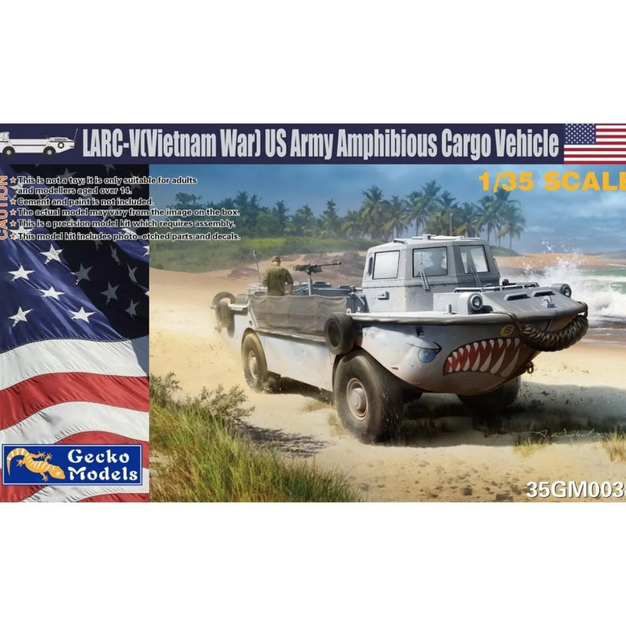 Gecko Models 1/35 US Army Amphibious Cargo Vehicle