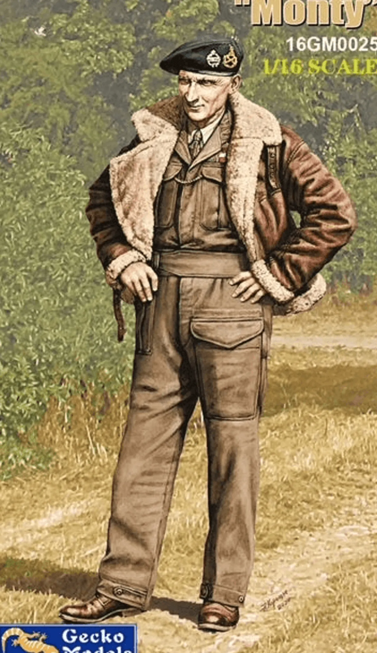 Gecko Models 1/16 WWII British Field Marshal Bernard 'Monty' Montgomery