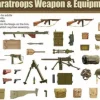 Gecko Models 1/35 WWII US Paratroops Weapon & Equipment Model Kit