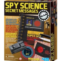 Great Gizmos KidzLabs Spy Science Secret Message Kit