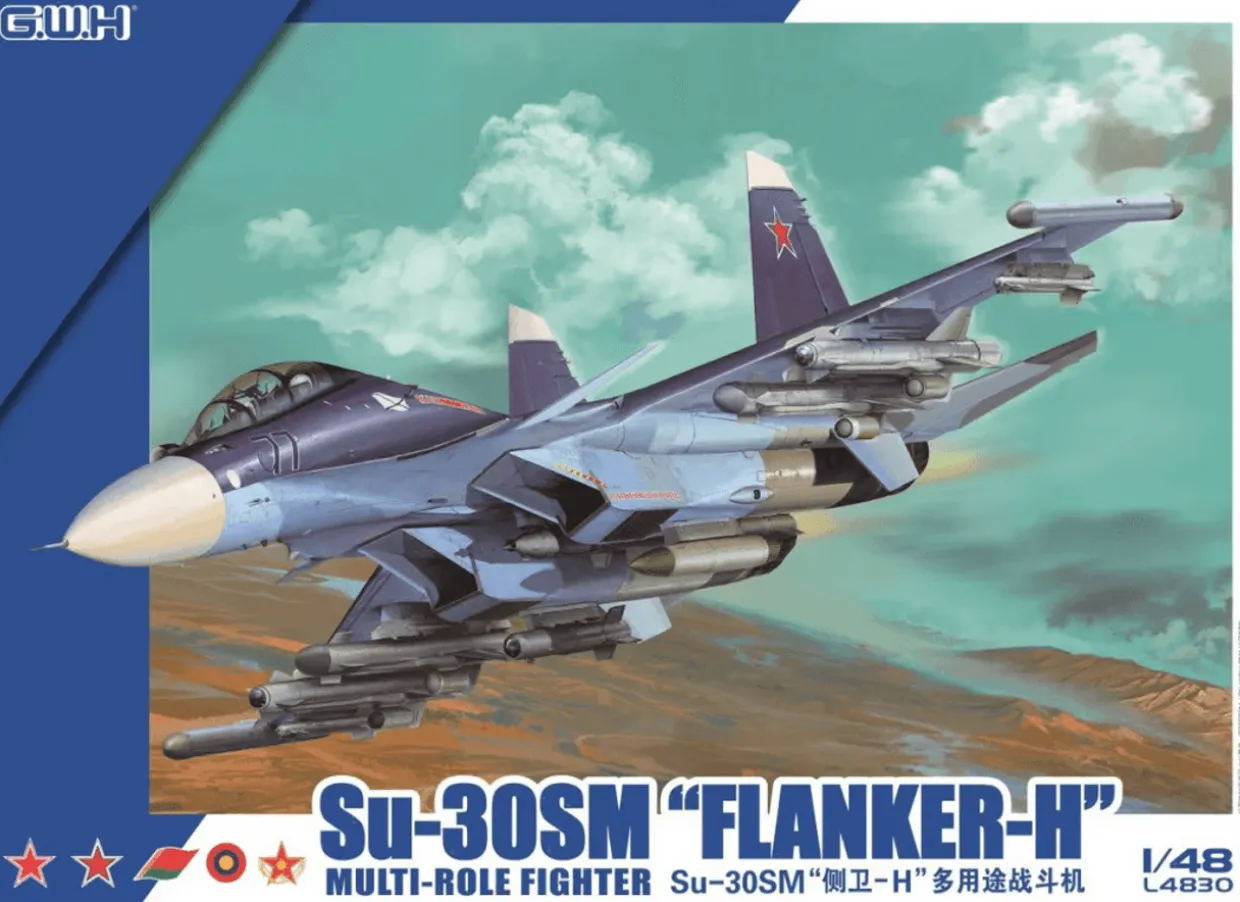 Great Wall Hobby 1/48 Sukhoi Su-30SM Flanker H