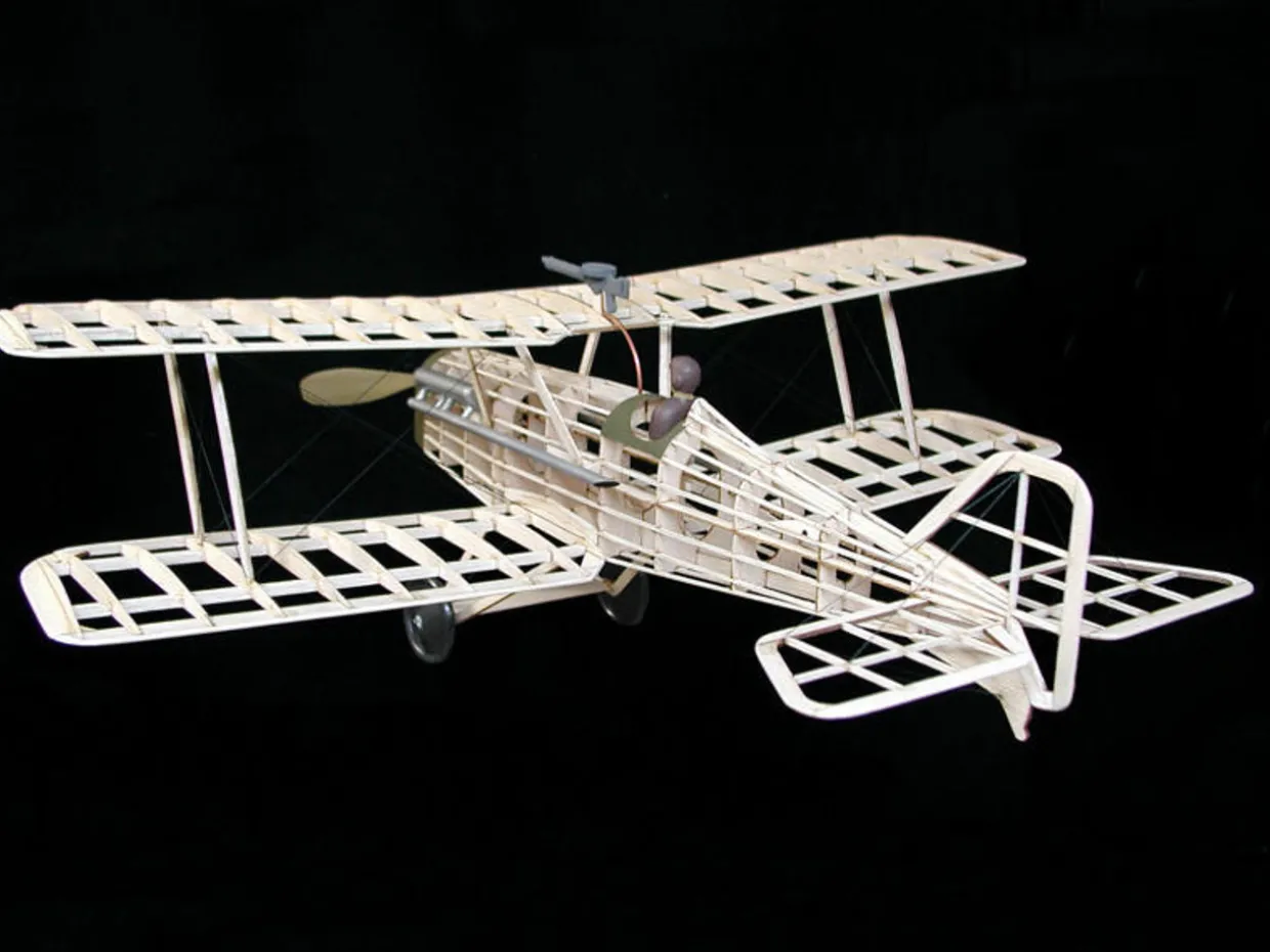 Guillow 1/14 British SE5-A Balsa Model Kit