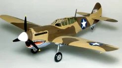 Guillow 1/16 Curtiss P-40 Warhawk Balsa Model Kit