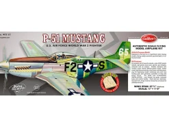 Guillow 1/16 P-51 Mustang Balsa Model Kit