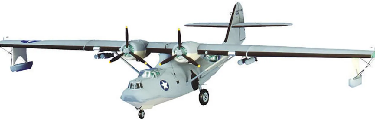 Guillow 1/28 PBY-5a Catalina Balsa Model Kit