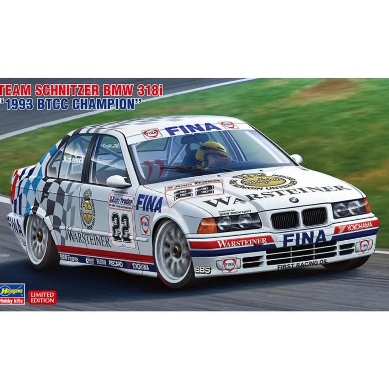 Hasegawa 1/24 Team Schnitzer BMW 318i - 1993 BTCC Champion