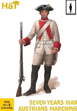 Hat Industrie 1/72 7 Years War Austrians Marching