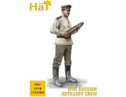 Hat Industrie 1/72 Russian Artillery Crew WWI