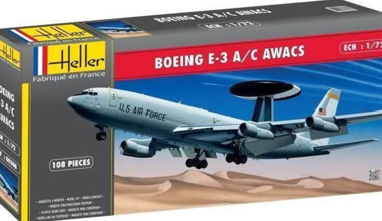 Heller 1/72 Boeing E-3A/C AWACS