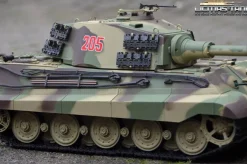 Heng Long RC 1/16 King Tiger with Henschel Turret with Infrared Battle System