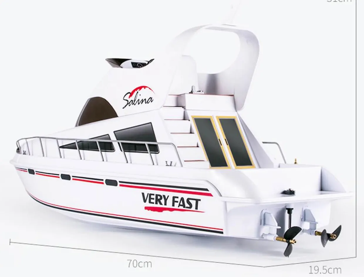 Heng Long Salina 2Ch Powered Yacht 2.4Ghz RTR RC Boat