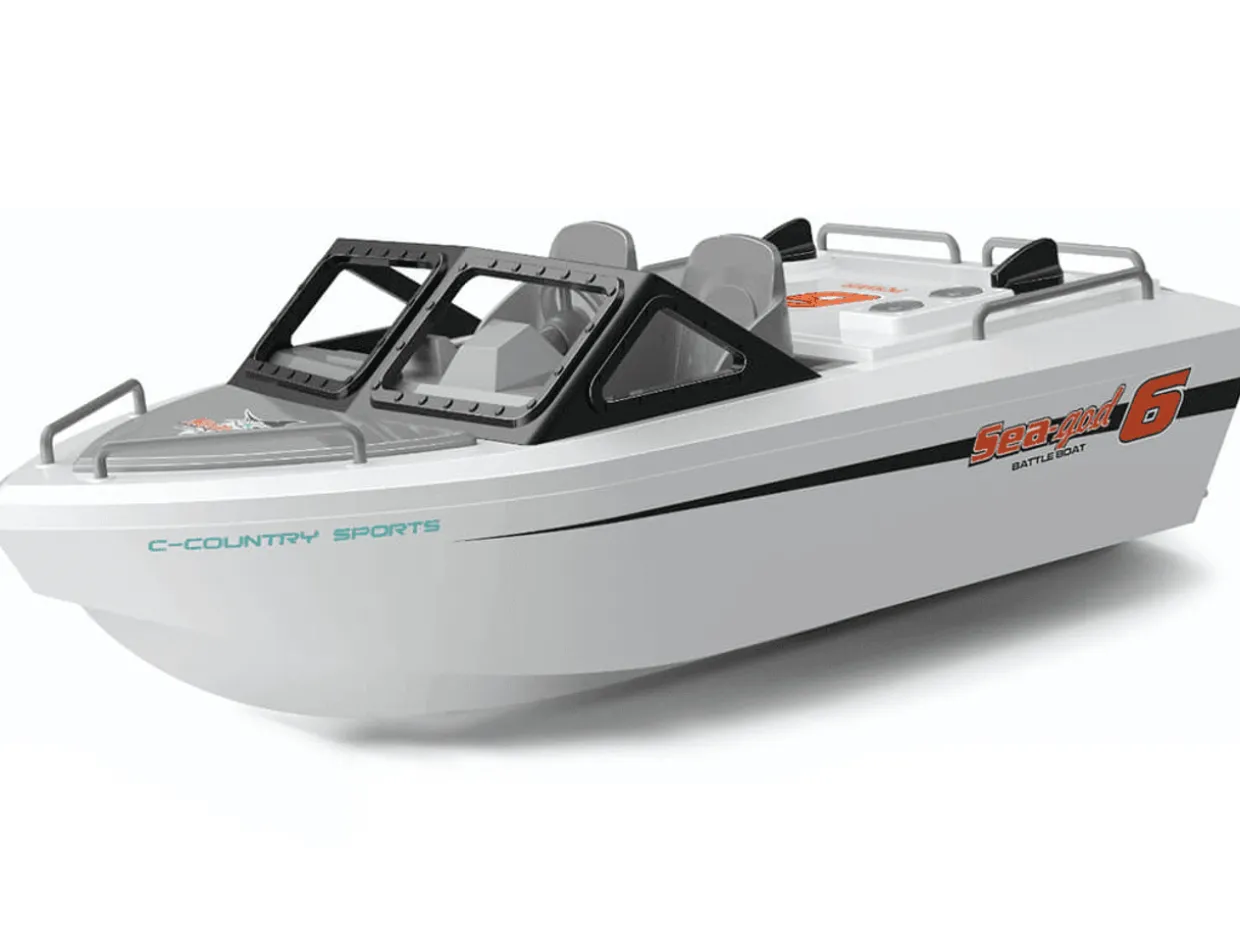 Heng Long Sea-God 6 Karting Brushless RTR RC Boat - White