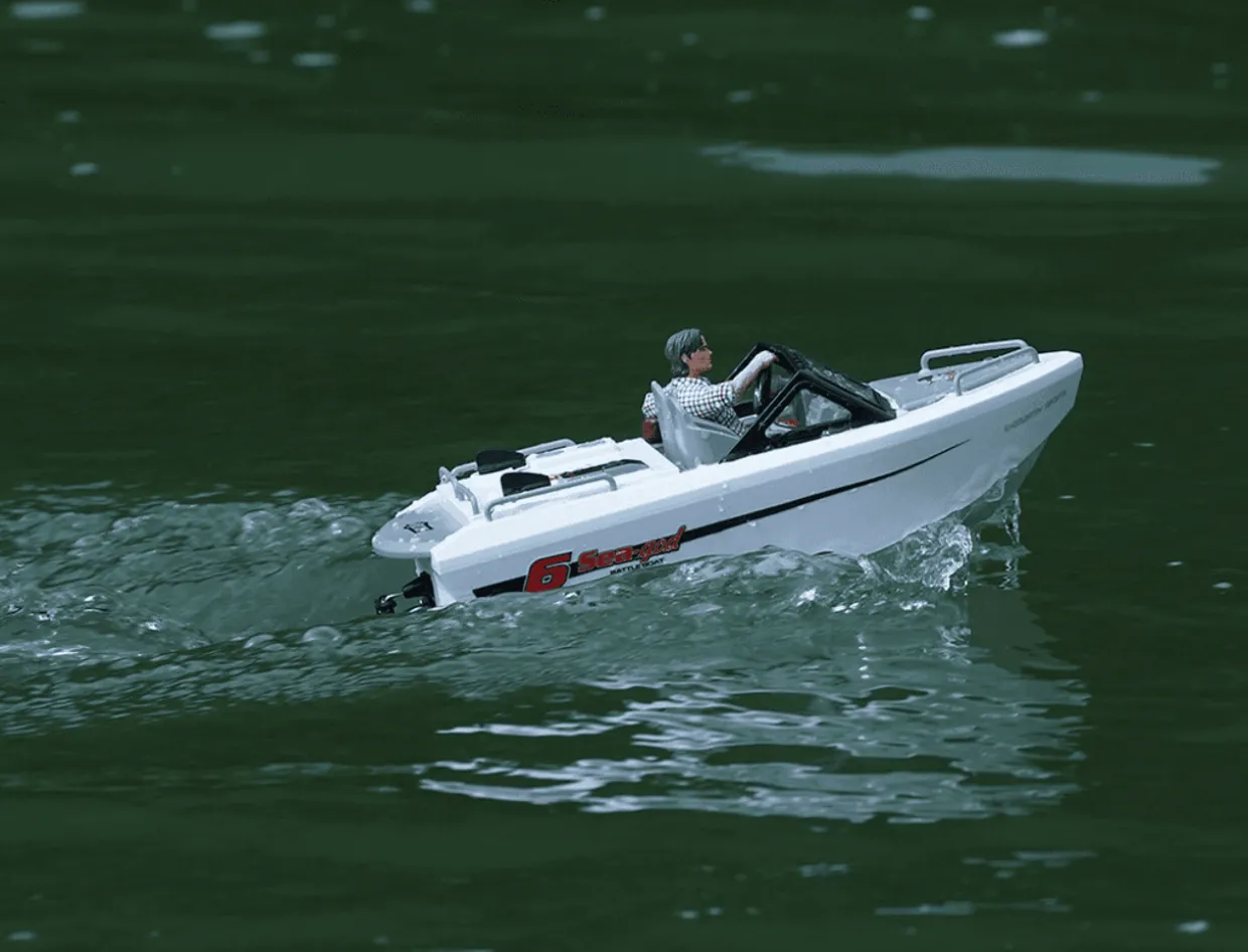 Heng Long Sea-God 6 Karting Brushless RTR RC Boat - White