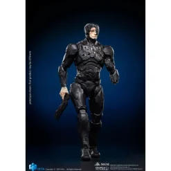Hiya Toys 1/18 Robocop 2014 Black Version Battle Damaged