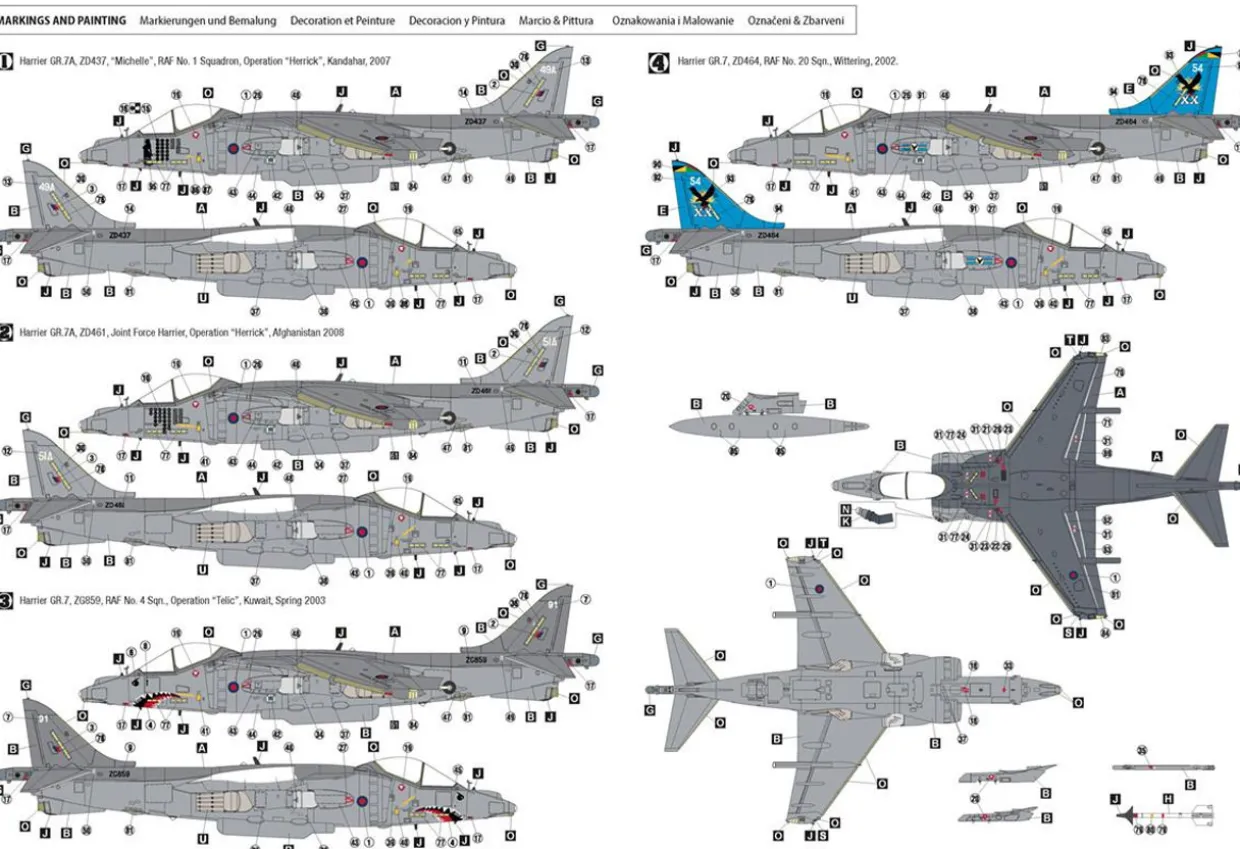 Hobby 2000 1/48 BAe Harrier GR.7