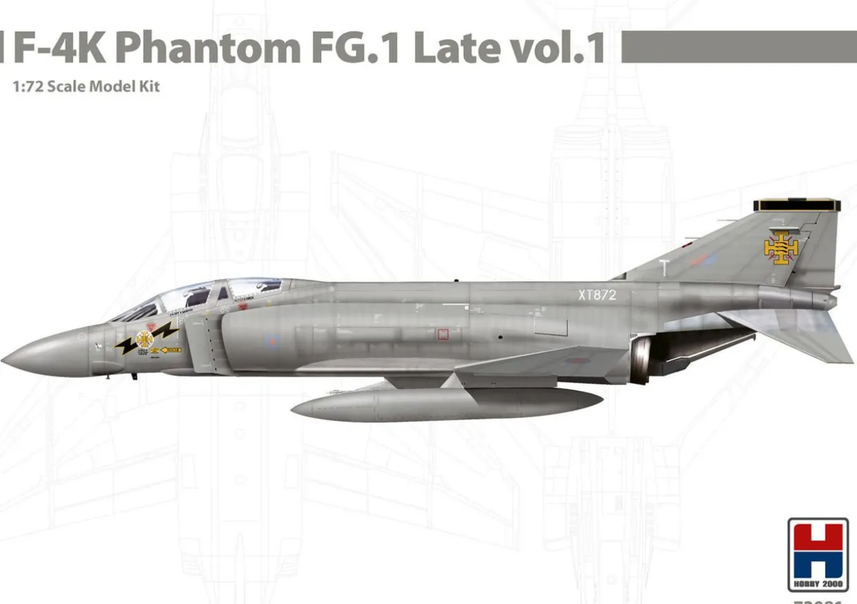 Hobby 2000 1/72 McDonnell-Douglas F-4K Phantom FG.1 Late vol.1