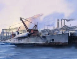 Hobby Boss 1/350 French Sub Surcouf Model Kit