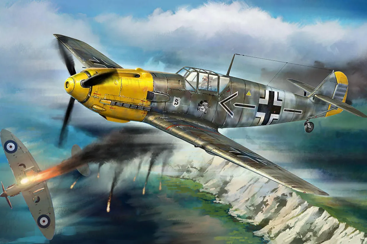 Hobby Boss 1/18 Messerschmitt Bf 109E Sept 1940 Model Kit