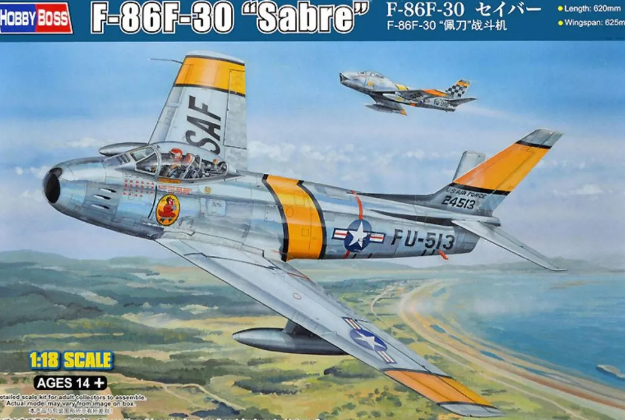 Hobby Boss 1/18 North American F-86F-30 Sabre Model Kit