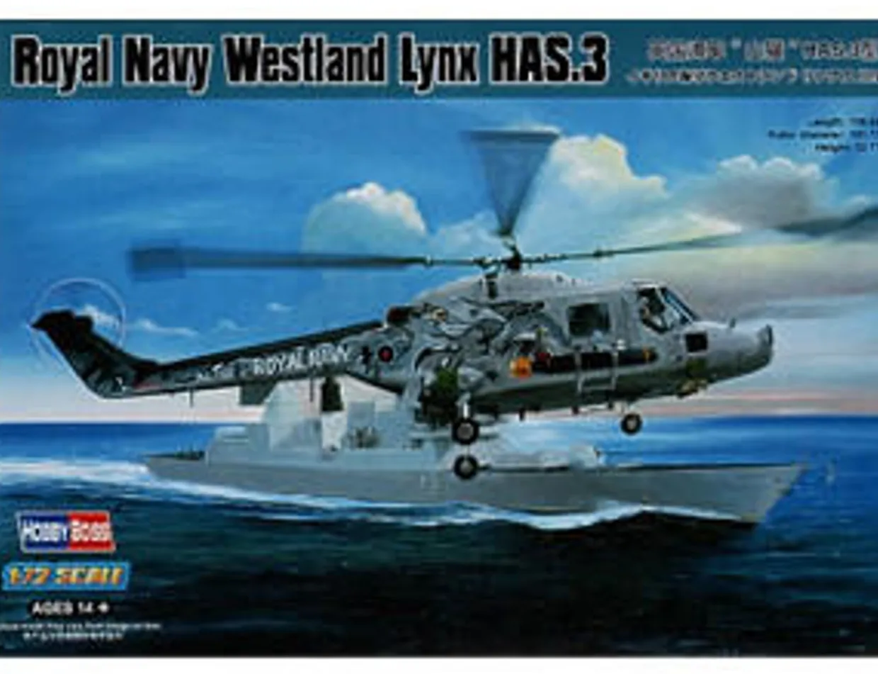 Hobby Boss 1/72 Westland Lynx HAS.3 Royal Navy