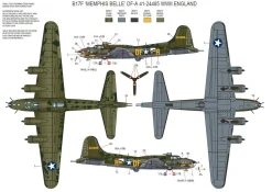 Hong Kong Models 1/32 Boeing B-17E/F Flying Fortress Model Kit