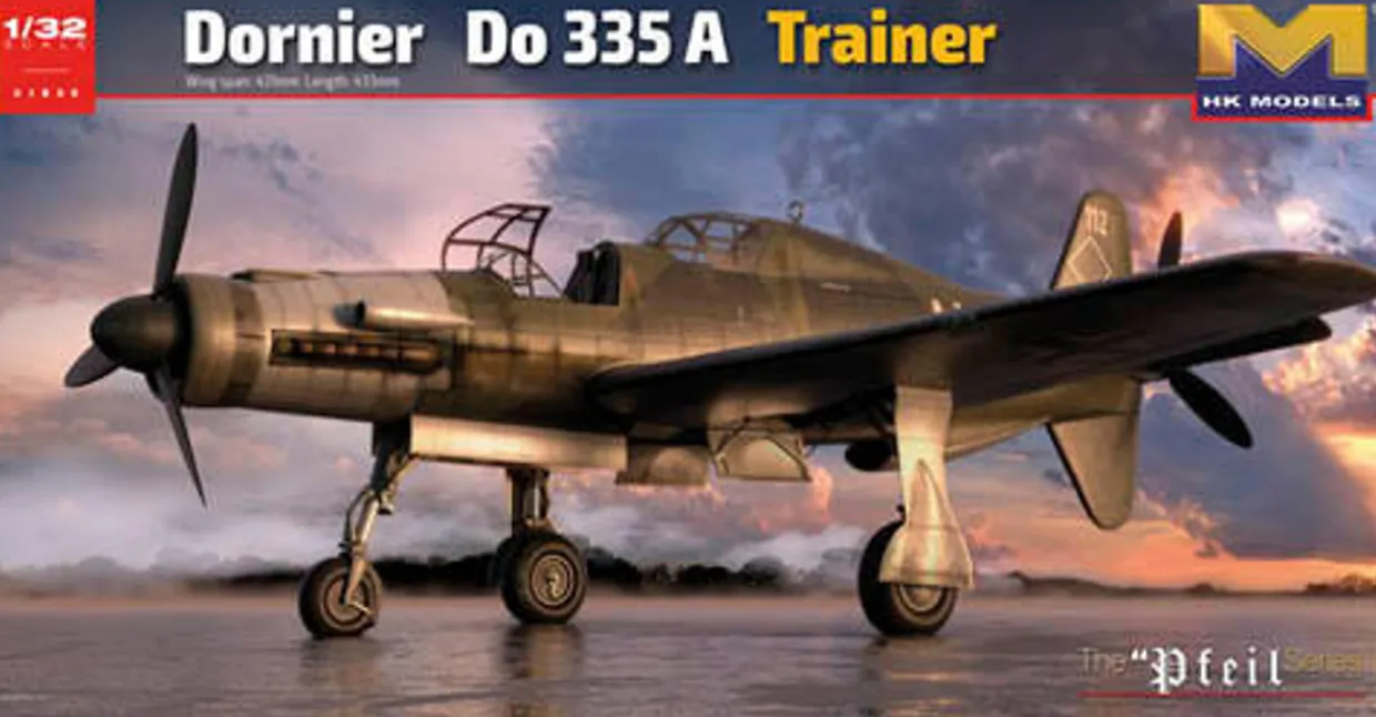 Hong Kong Models 1/32 Dornier Do 335 A-12 2 Seat Trainer