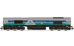 Hornby Railways OO Gauge RailRoad Plus BR Class 66 Aggregates Industries 66711 Sence