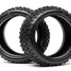 HPI Racing Proto Tire (Red/ 1/8 Buggy)