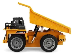 HuiNa RC 1/18 2.4G 6CH Dump Truck With Die Cast Cab RTR