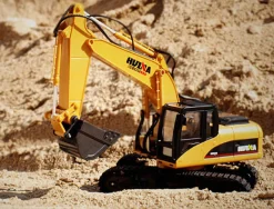 HuiNa RC 1/14 2.4G 15Ch Tracked Excavator Die Cast Bucket RTR