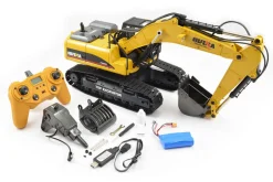 HuiNa RC 1/14 2.4G Full Alloy 23CH Excavator RTR