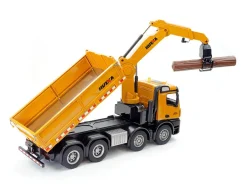 HuiNa RC 1/14 2.4G Timber Grab 8-Wheel Dump Truck RTR