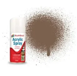 Humbrol 29 Matt Dark Earth 150ml Acrylic Spray Paint