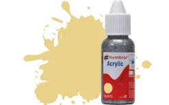 Humbrol 103 14ml Acrylic Matt Cream Paint Dropper Bottle
