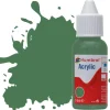 Humbrol 101 14ml Acrylic Matt Mid Green Dropper Bottle