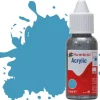 Humbrol 89 14ml Acrylic Matt Middle Blue Paint Dropper Bottle