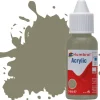 Humbrol 240 14ml Acrylic Matt RLM 02 Grau Paint Dropper Bottle