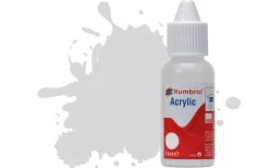 Humbrol 147 14ml Acrylic Matt Light Grey Dropper Bottle