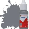 Humbrol 164 14ml Acrylic Matt Dark Sea Grey Paint Dropper Bottle
