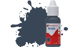 Humbrol 245 14ml Acrylic Matt RLM 74 Graugrun Paint Dropper Bottle