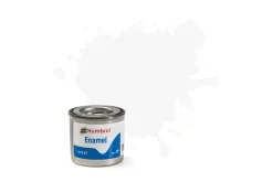 Humbrol 22 14ml Enamel Gloss White Paint Tinlet