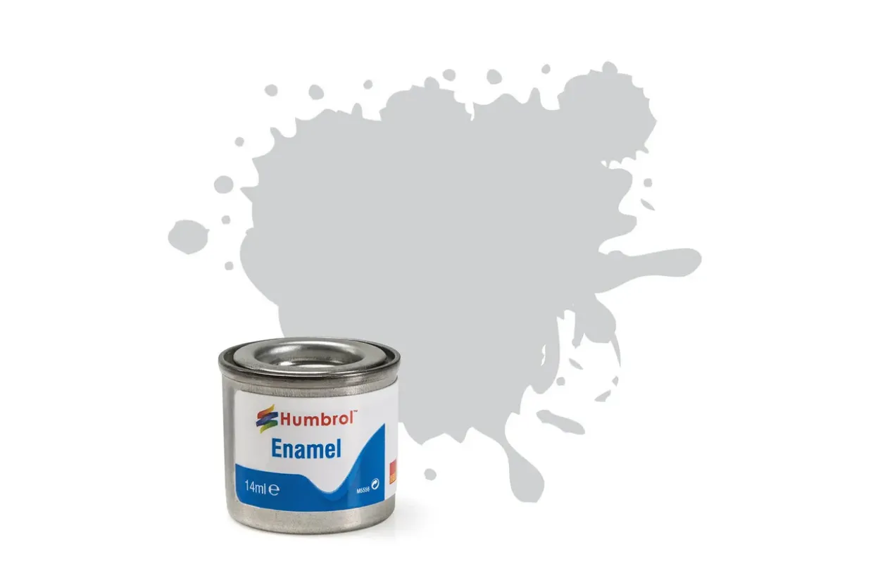 Humbrol 147 14ml Enamel Matt Light Grey Paint FS36495 Tinlet