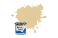 Humbrol 121 14ml Enamel Matt Pale Stone Paint FS33531 Tinlet