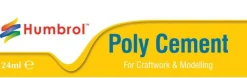Humbrol Poly Cement Modelling Glue 24ml Tube