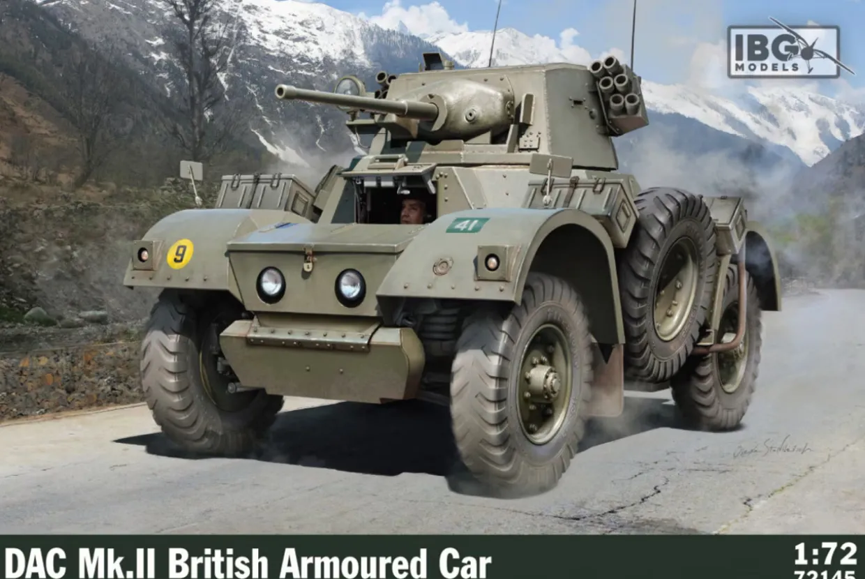 IBG Models 1/72 Daimler Armoured Car Mk.II