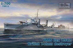 IBG Models 1/700 HMS Ilex 1942 I-Class Destroyer Model Kit